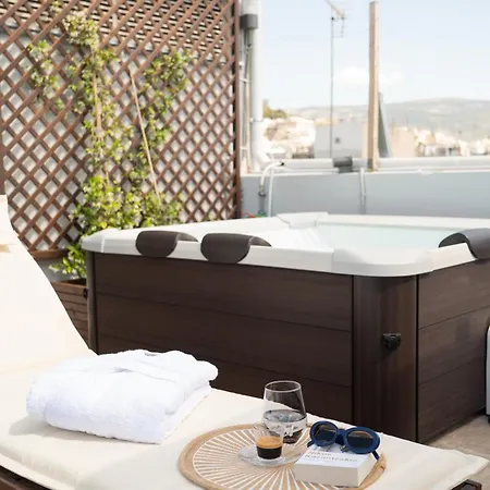 Private Rooftop - Acropolis View - Jacuzzi - Metro Athens Exterior photo